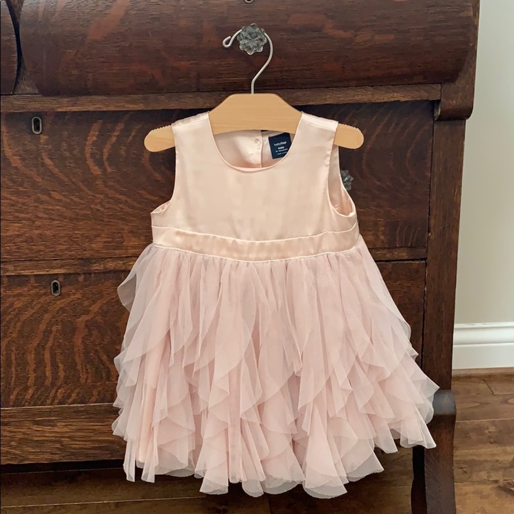 BabyGap dress, blush, size 12-18 mo
